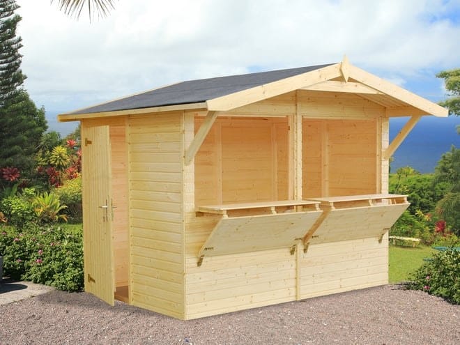 Садовый домик из ели Pircher BERGEN ARCH-00134920 - Вид №1