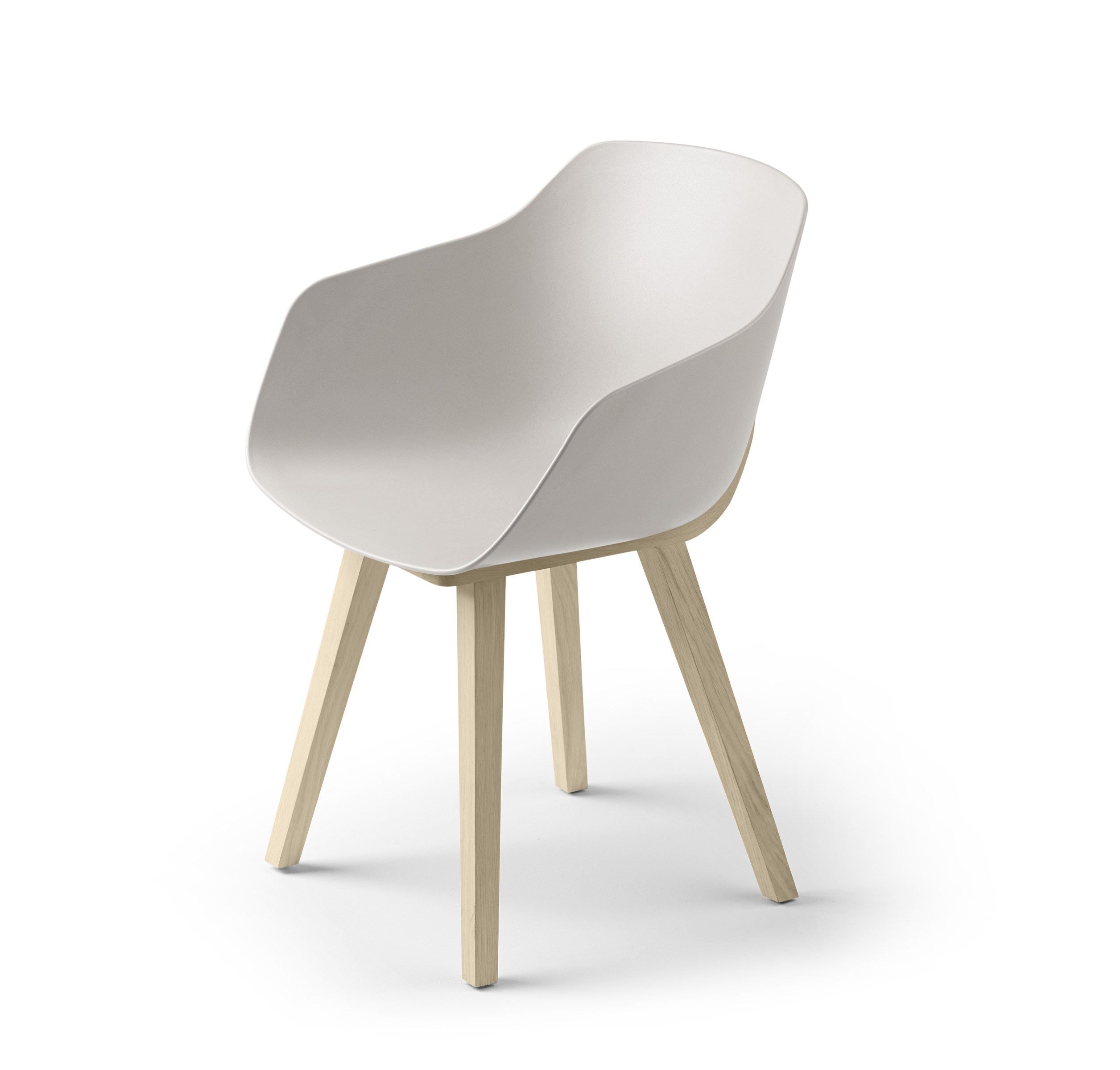 Экологичный пластиковый стул с подлокотниками ALKI Kuskoa Bi ARCH-00067720