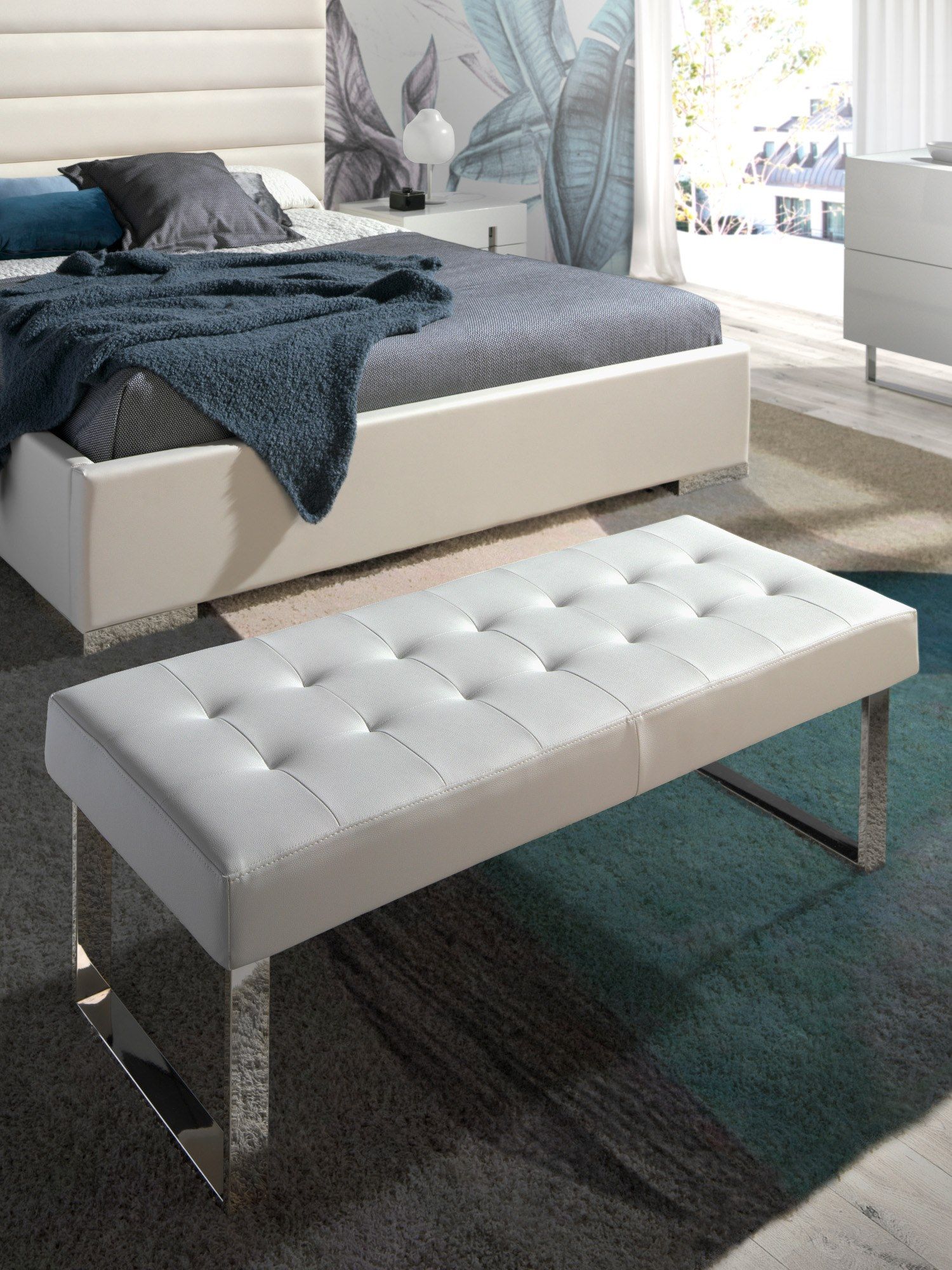 Мягкая скамейка из искусственной кожи Angel Cerda Dreams ARCH-00111278 - Вид №5