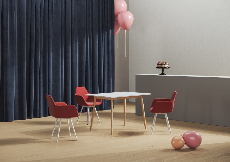 Квадратный стол из бука ALMA DESIGN Вирна ARCH-00011043