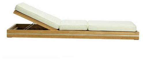 Ethimo Садовый лежак на колесиках Essenza Ezle0100 - Вид №1