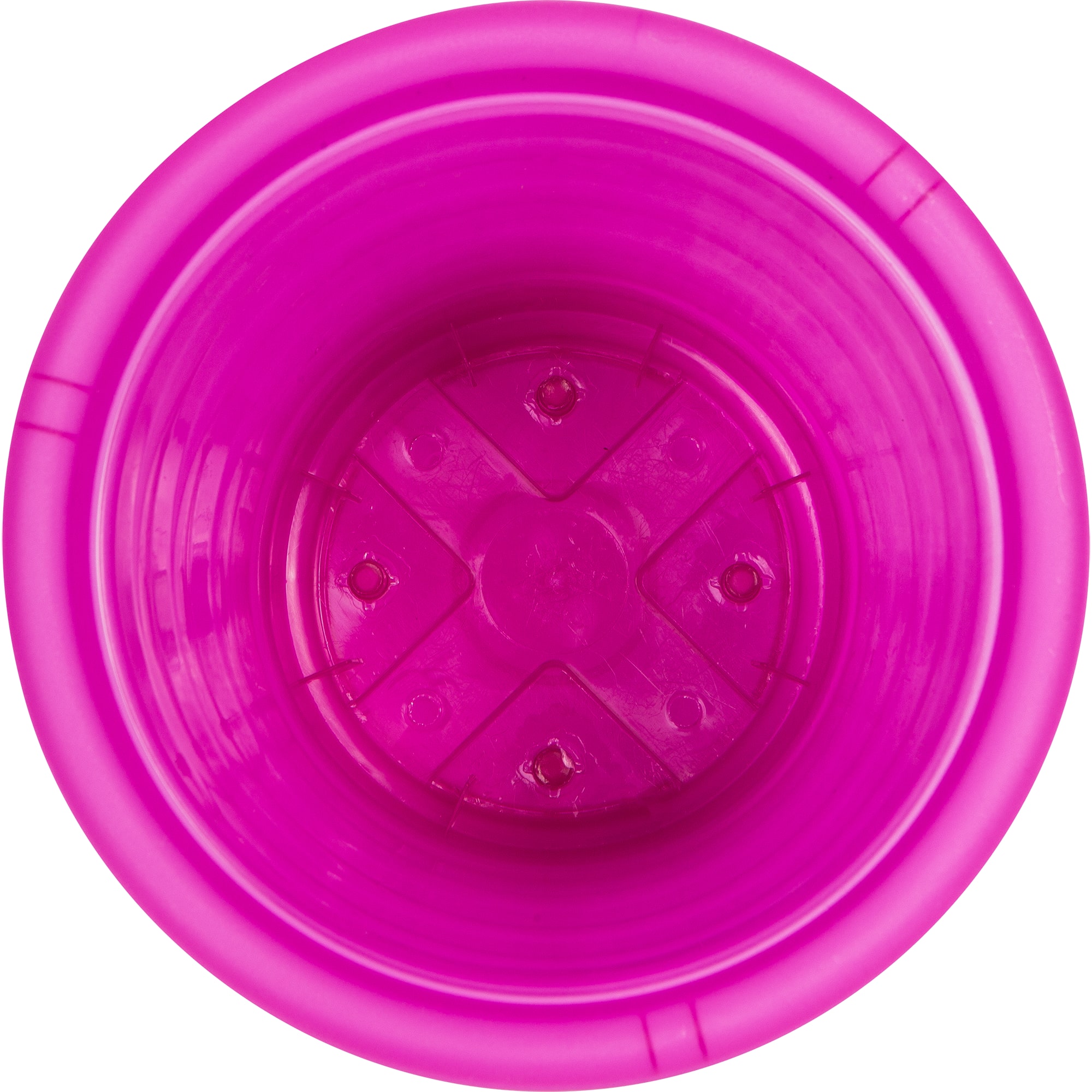 83105432 Горшок цветочный для ей ø19 h15 см v2.2 л пластик малиновый Орхид Santreyd  - Вид №1