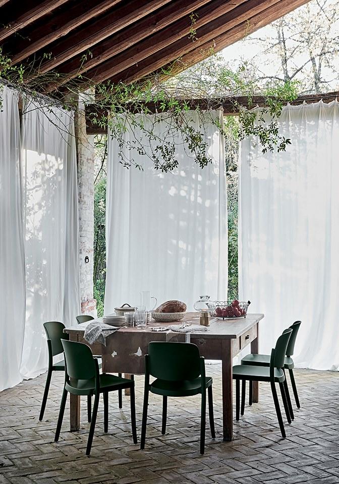 COLOS Штабелируемый стул из полипропилена Piazza sun-id-1421937 - Вид №6