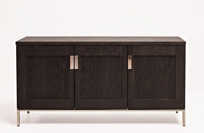 Woodman Комод из фанерованной древесины с распашными дверцами Pimlico 235215001052  - Вид №1