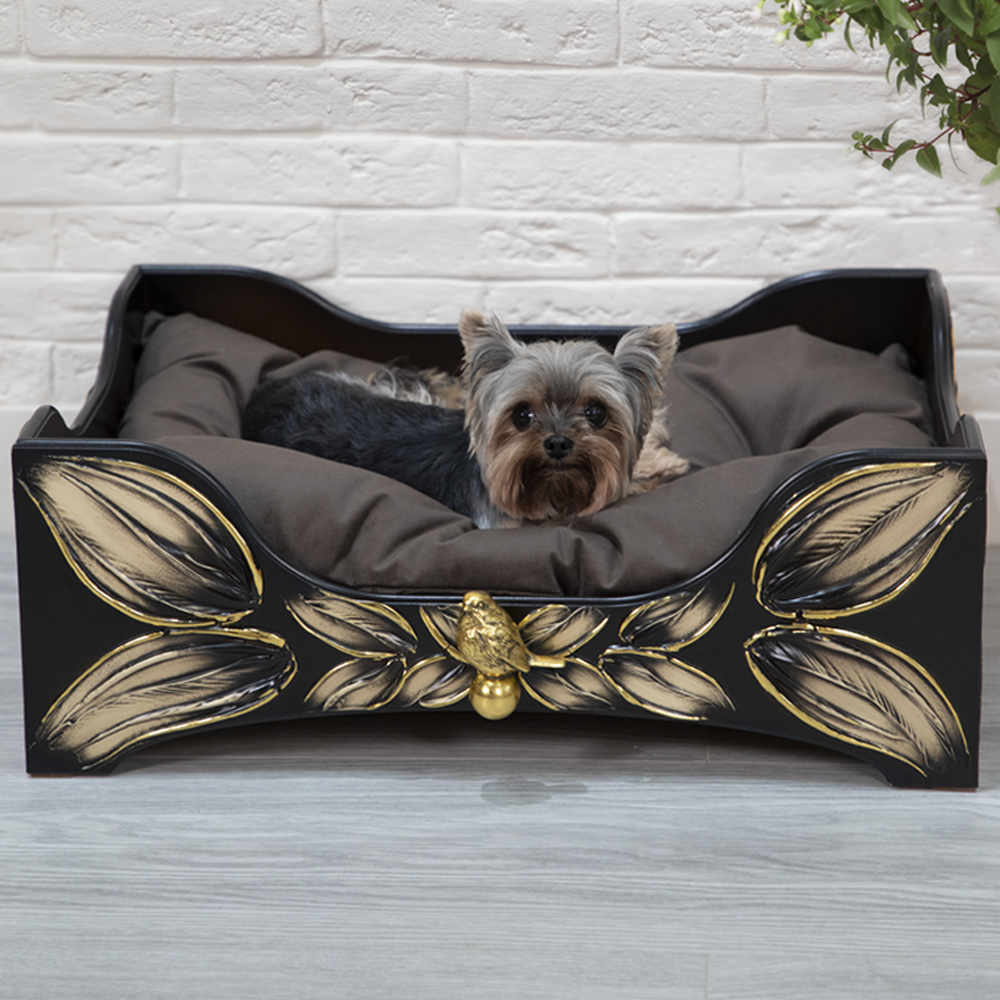 71197 Лежанка для животных Лакшери Каштан BOGACHO 4627196595965 - Вид №1