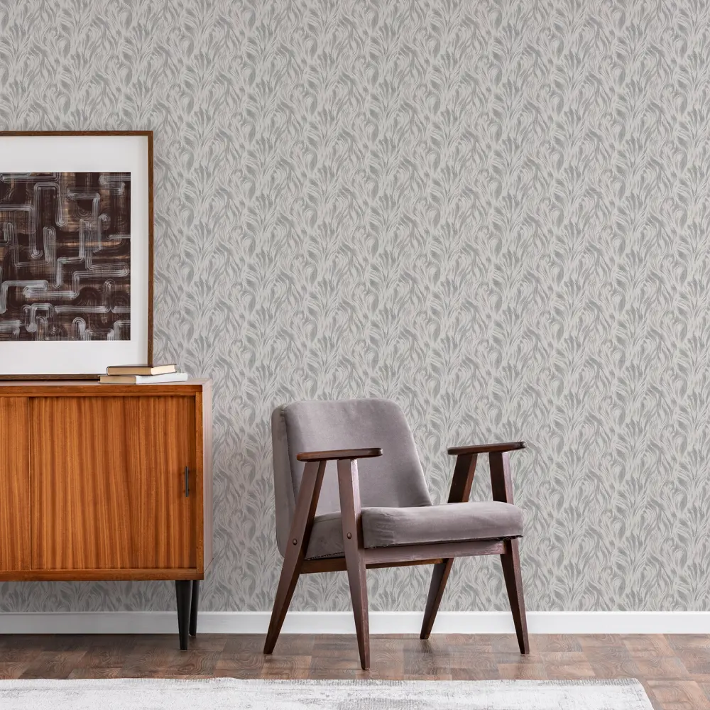 Обои флизелиновые Inspire Natalya серые 1.06 м 362-14 STLM-2073802 - Вид №3