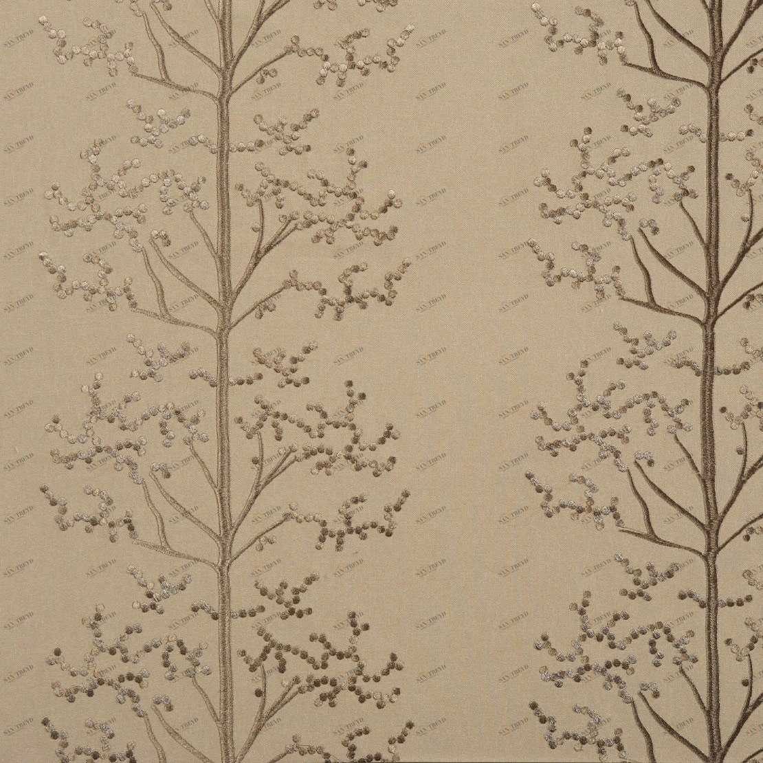 Рулон обоев COCOON CCN19671201. Основа вышивка Casadeco