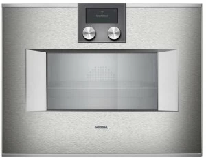 Gaggenau Комбинированный духовой шкаф из нержавеющей стали и стекла Serie 400 Bs471112