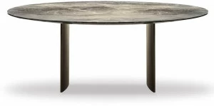 Minotti Круглый мраморный стол Linha