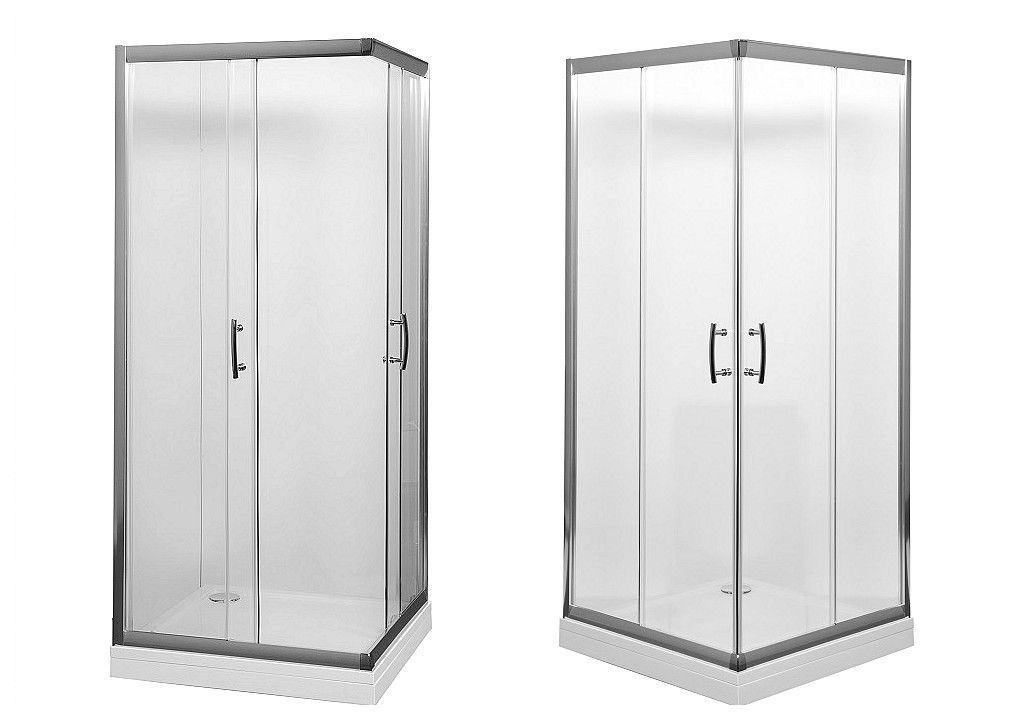 Душевой уголок Aquanet Alfa Cube NAA1142 100x100, прозрачное стекло 00185041 - Вид №1