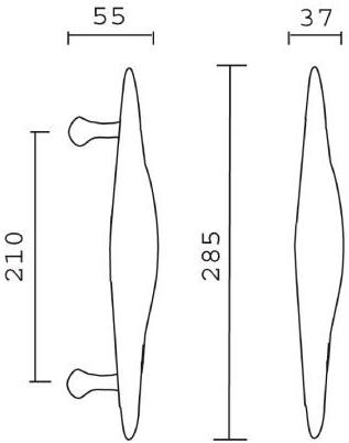Pasini Ручка из латуни  0115  - Вид №1