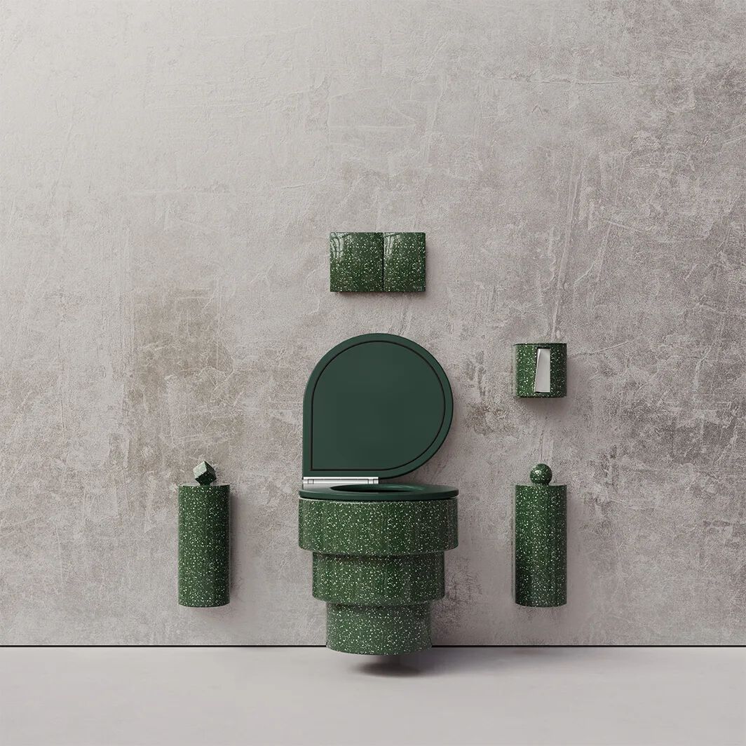 Керамический держатель рулона Trone Aura ARCH-00033630 - Вид №3