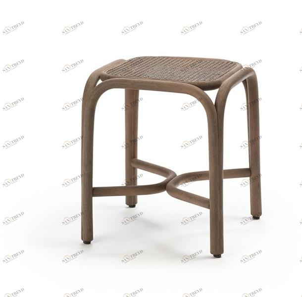 EXPORMIM Низкий стул из ротанга Fontal T017 r