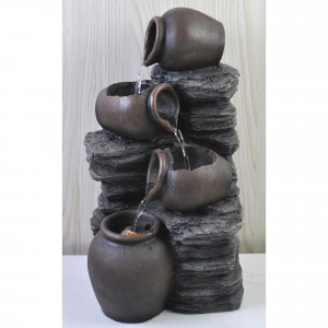 82605632 Фонтан садовый «Кувшины» высота 48 см