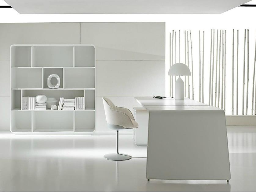 IFT Прямоугольный письменный стол из седельной кожи с ящиками Sestante sun-id-1498020 - Вид №2