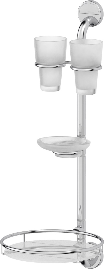 KD-206 C Штанга с 3-мя аксессуарами для ванной 65 cm FBS Luxia