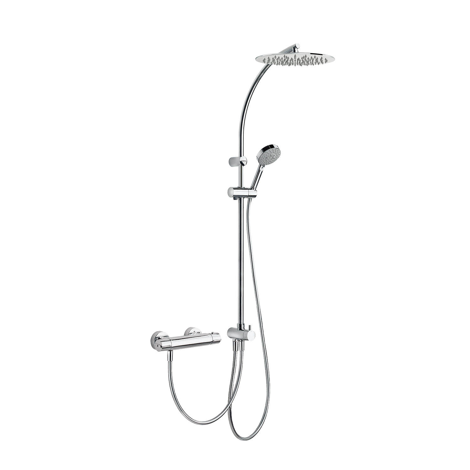 Набор настенных термостатических смесителей для душа TRESMOSTATIC с односторонним расположением -190388 TRES Thermostatic