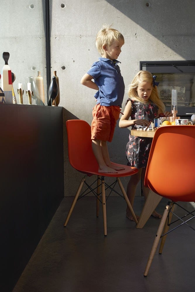 Стул из полипропилена с мягким сиденьем VITRA Eames Plastic Chair ARCH-00109310 - Вид №6