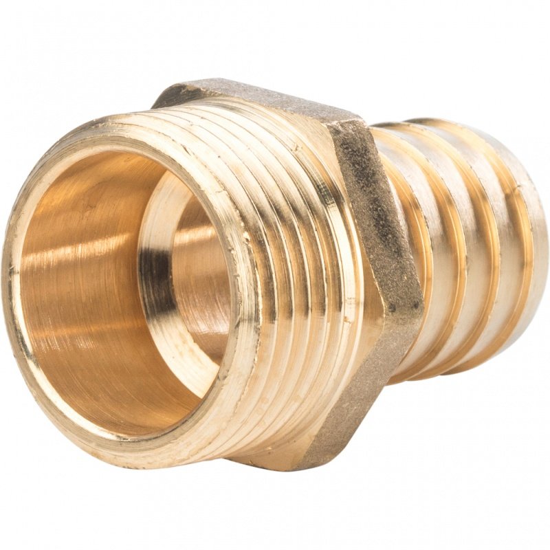 Штуцер НР 1"х30 латунь STOUT SFT0035000130 - Вид №1