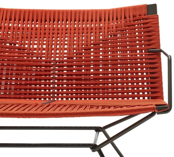 MDF Italia Кресло для садовых санок на веревке с подлокотниками Neil sun-id-1472930 - Вид №4