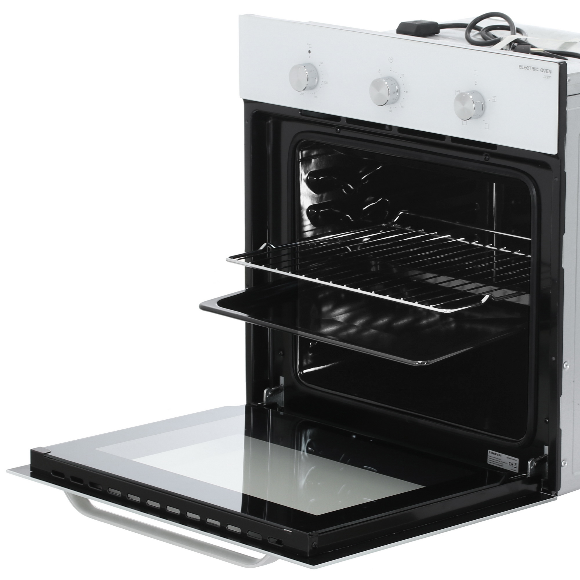 9168828 Электрический духовой шкаф Meferi MEO604WH LIGHT белый STDN-0137911 - Вид №6