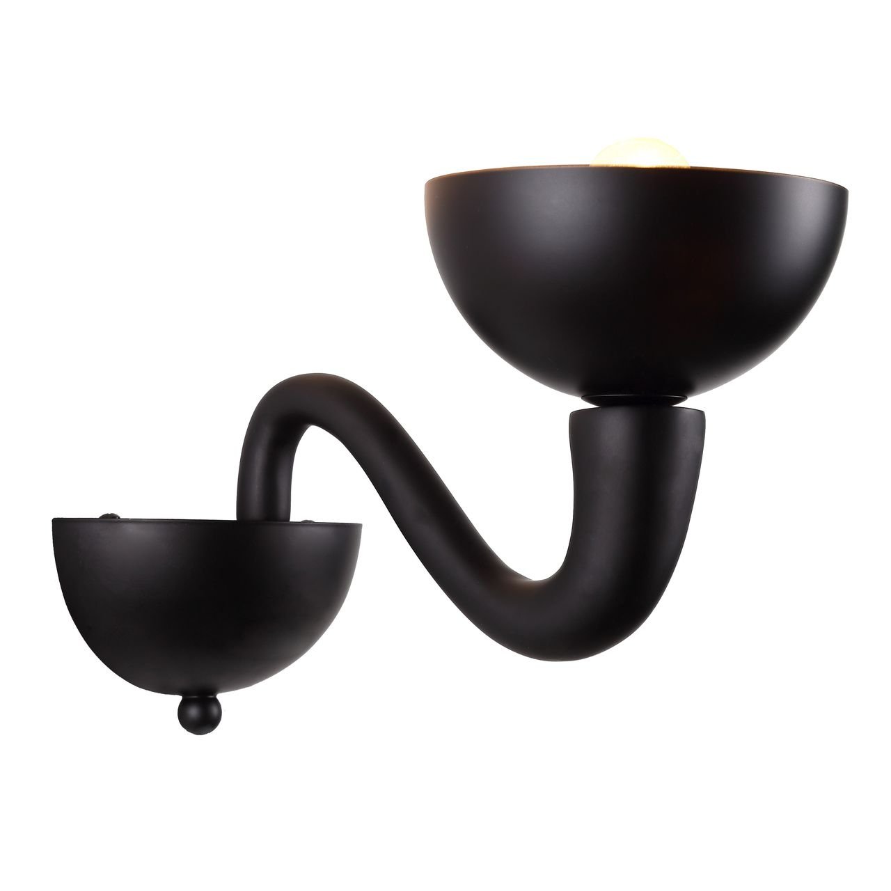 Бра Divinare Bianca-Nero 7091/04 AP-1 DIVINARE СВЕЧА 109635 Черный  - Вид №1