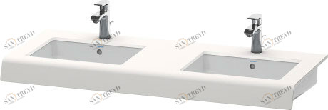 DS829C02222 DuraStyle Консоль Белый глянцевый декор Duravit