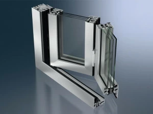 Schüco Складная дверь в патио с термическим разделением из алюминия