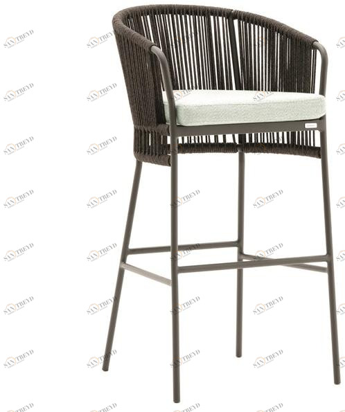 Varaschin Высокий садовый табурет из алюминия с порошковым покрытием Tibidabo sun-id-1468760