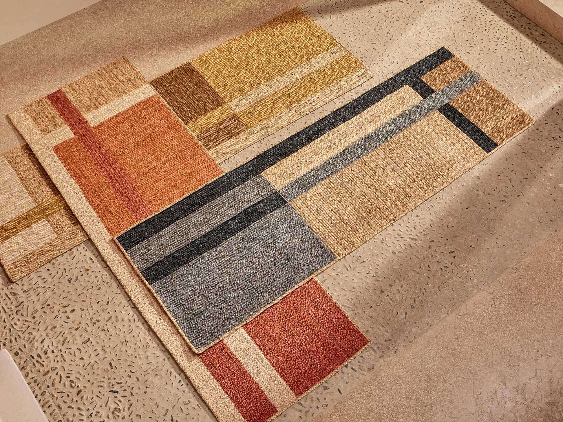 Узорчатая джутовая дорожка Élitis GUSTAVE ARCH-00104946