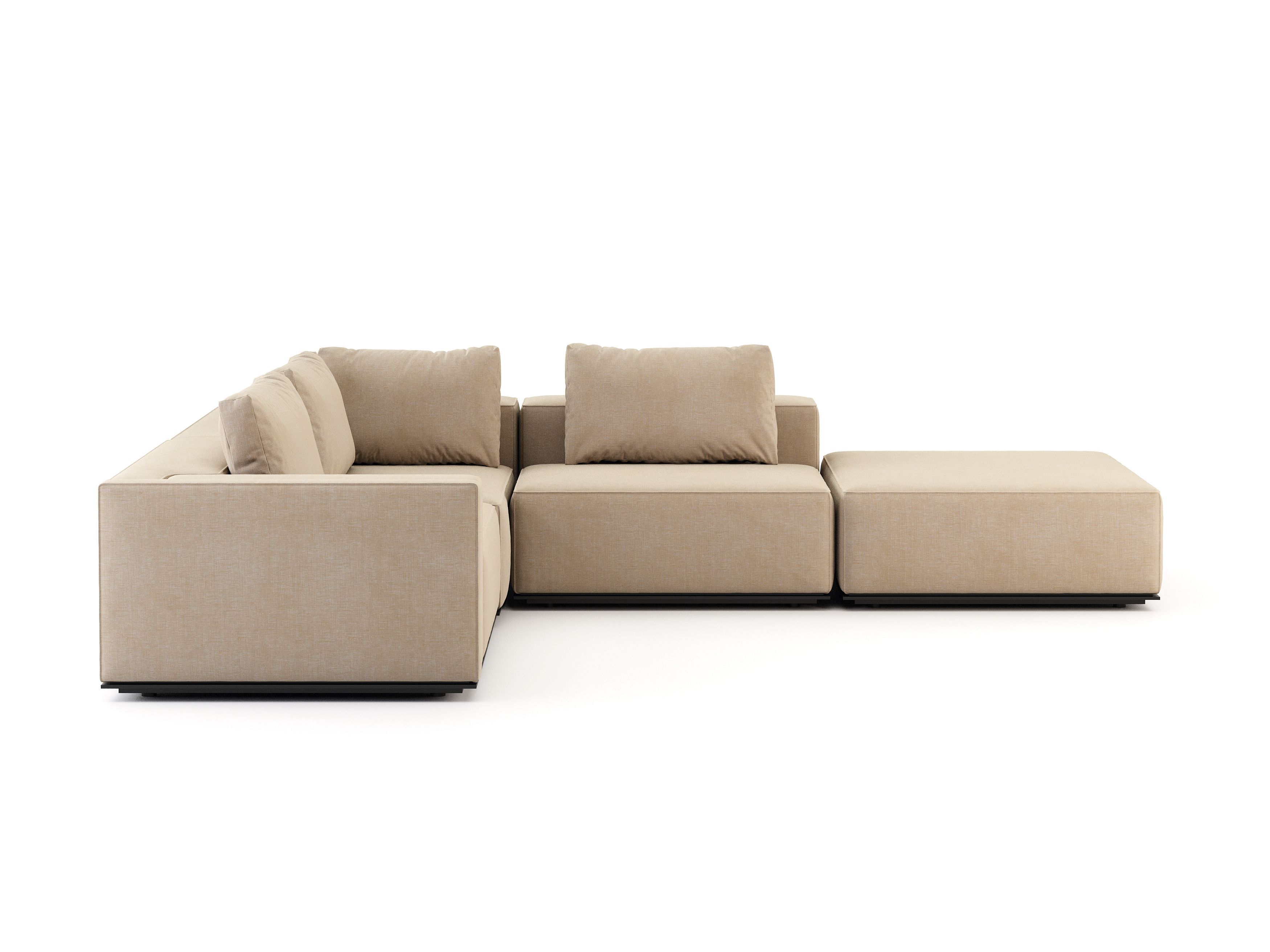 Угловой диван из ткани Stylish Club Landform ARCH-00120997 - Вид №3