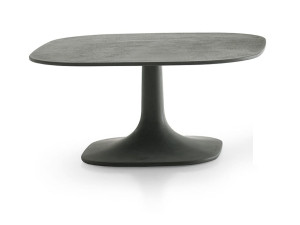 Бетонный квадратный садовый стол