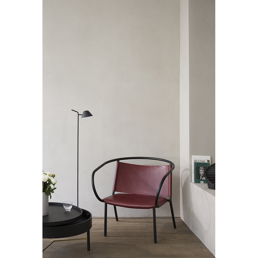 1320539 MENU Торшер Peek Порошковое покрытие черного цвета  - Вид №1