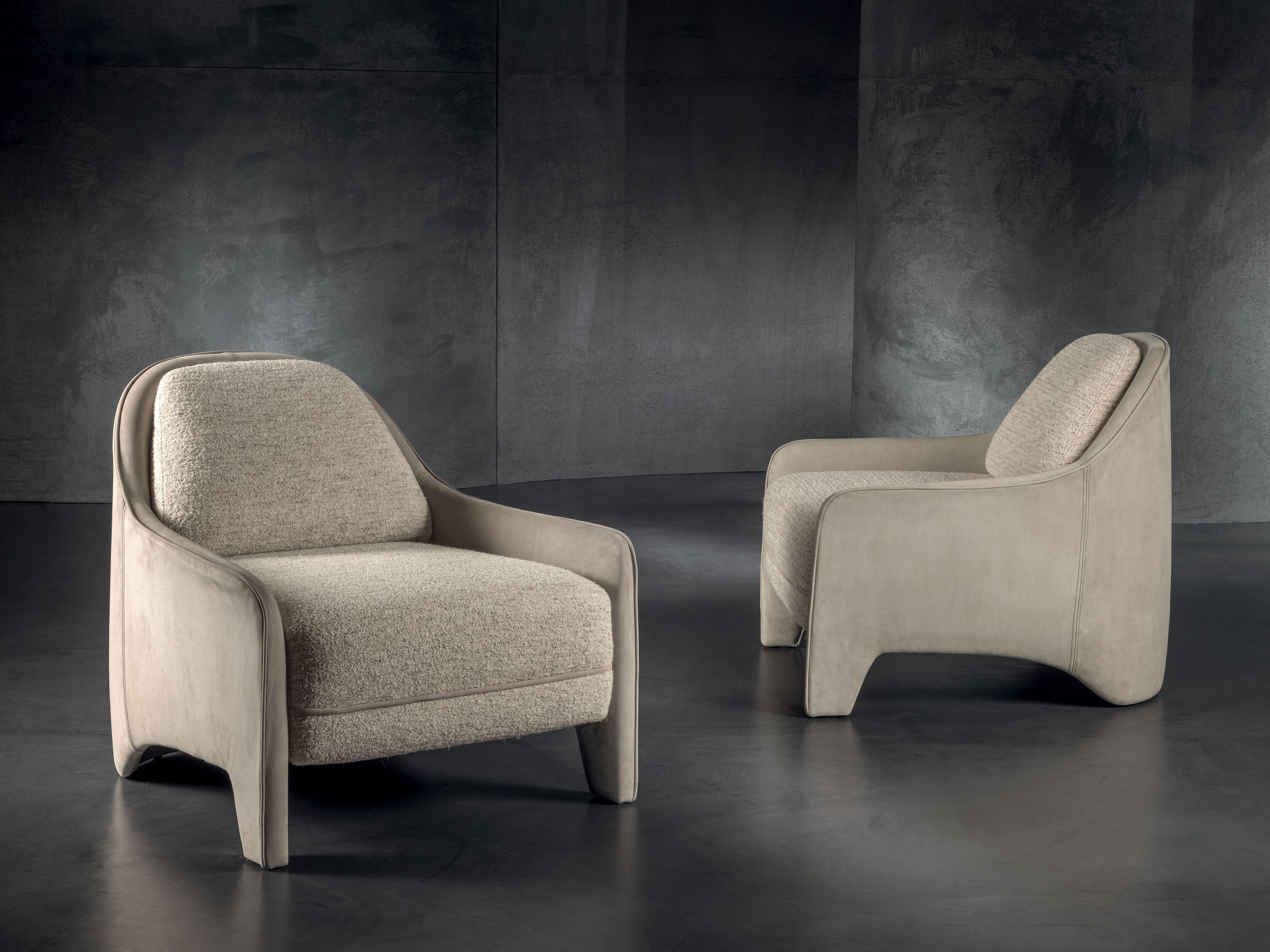 Тканевое кресло с подлокотниками Longhi Blooming ARCH-00083259 - Вид №3