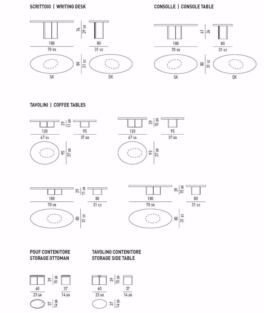 Minotti Стол Raymond sun-id-1415291 - Вид №3