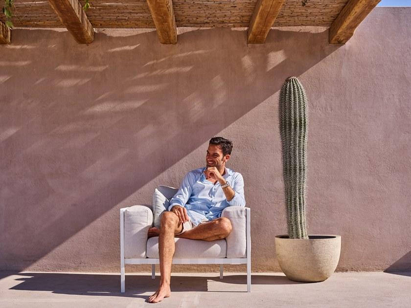 TRIBÙ Мягкое кресло с подлокотниками Natal alu sofa 05802 - Вид №2