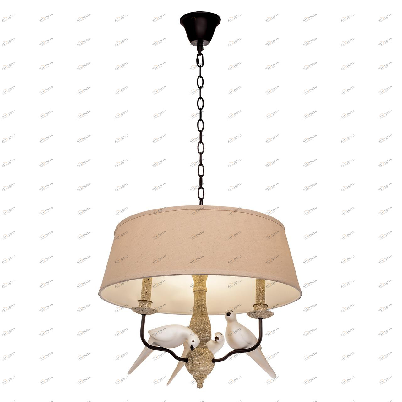 Подвесная люстра Loft IT Loft1029A-2 LOFT IT ДИЗАЙНЕРСКИЕ, LOFT1029 075087 Бежевый 