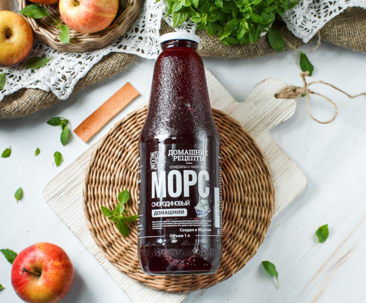 1468 Морс черносмородиновый Вкусляндия 