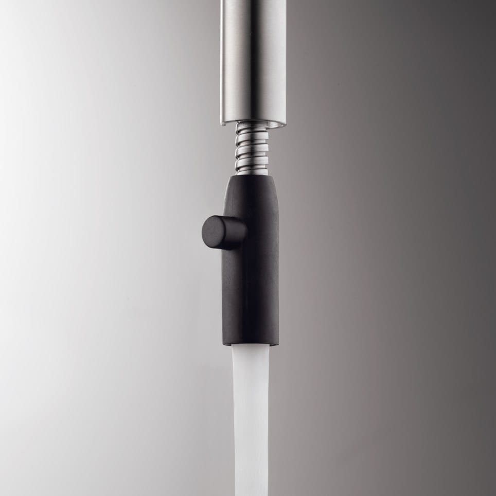 Кухонный смеситель со съемным ручным душем KWC SIN ARCH-00021586 - Вид №4