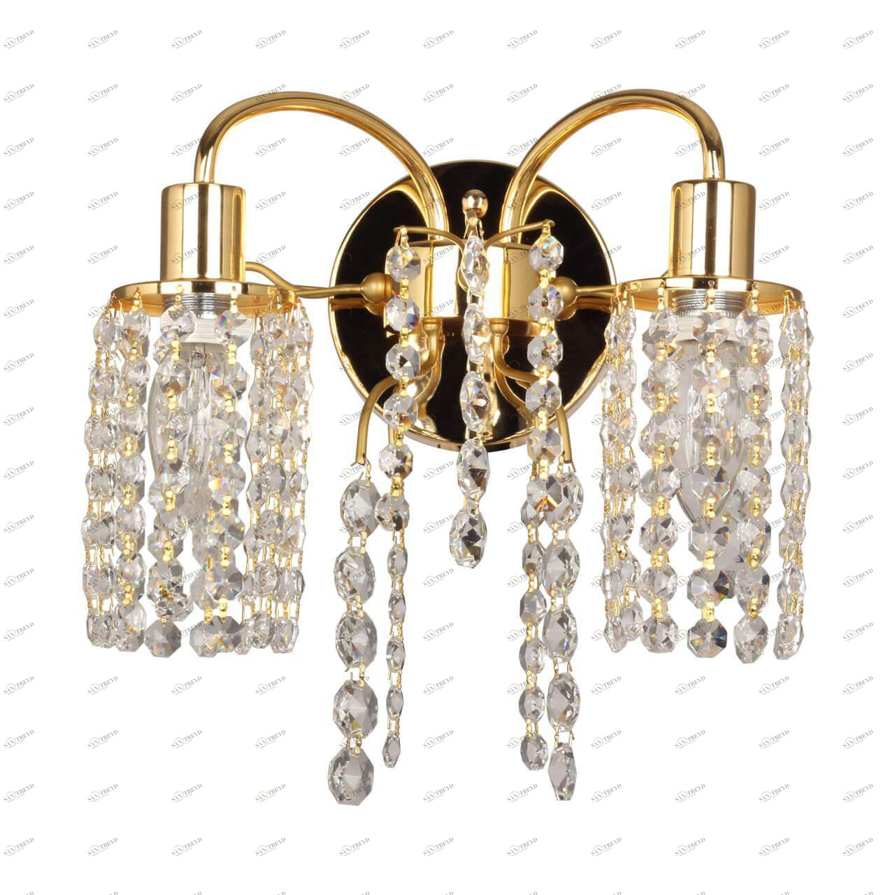 Бра настенное золотистое Favourite Caesar 2636-2W FAVOURITE CAESAR 00-3931802 Золото