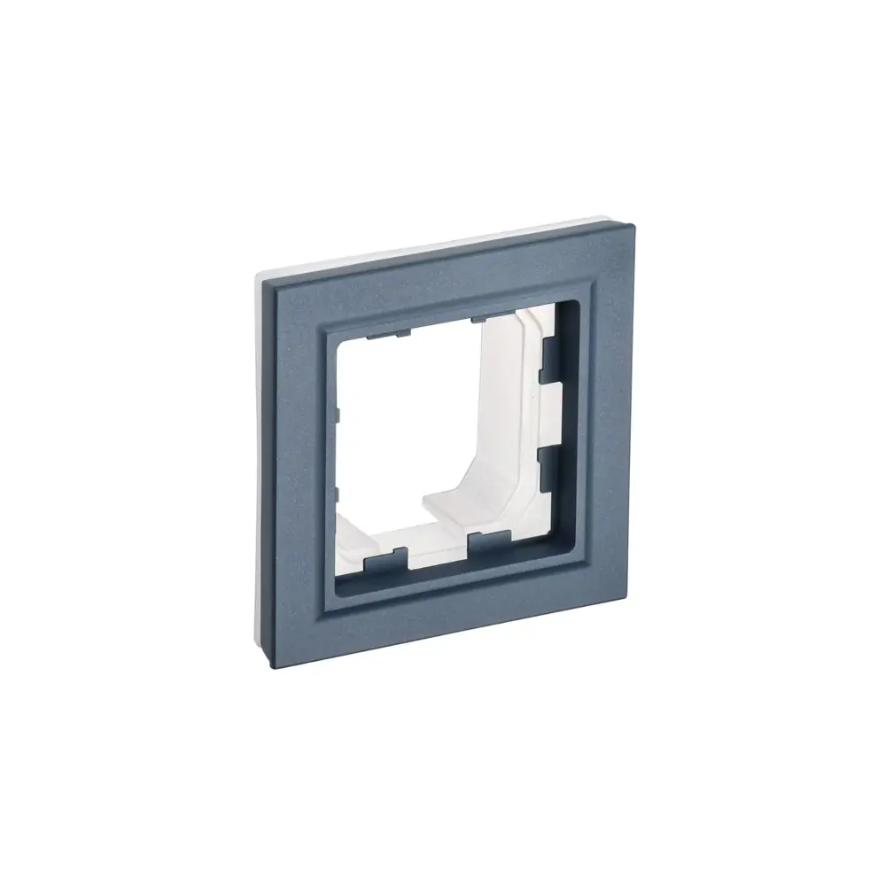 Рамка для розеток и выключателей IEK Brite 1 пост IP44 цвет маренго 89361871 STLM-2201906