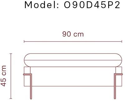 Momocca Модульная скамья со спинкой, обитая тканью Olga sun-id-1453689 - Вид №12