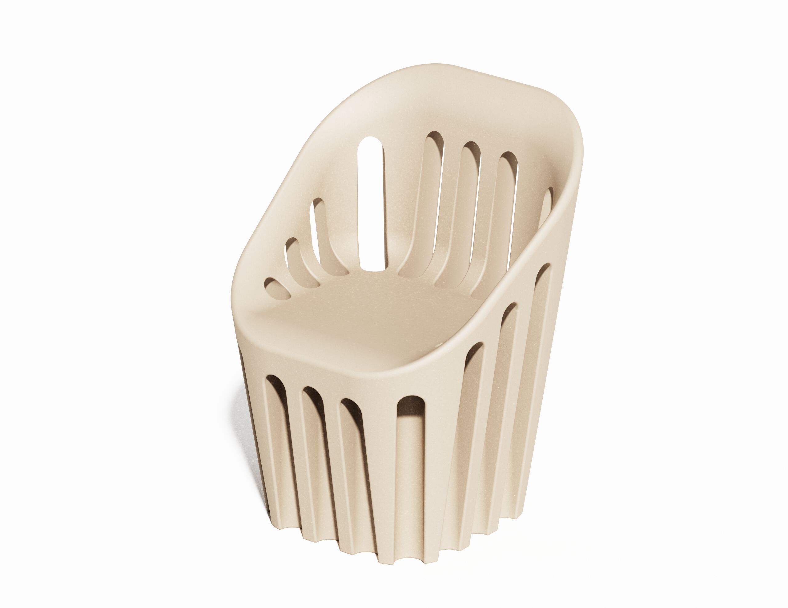 Полиэтиленовый садовый стул SLIDE COLISEUM ARCH-00002282 - Вид №22