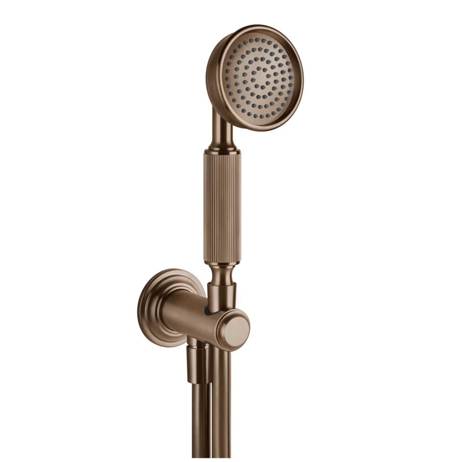 Душевой набор 65123 708 Gessi Venti20 МЕДНЫЙ МАТОВЫЙ PVD 65123708