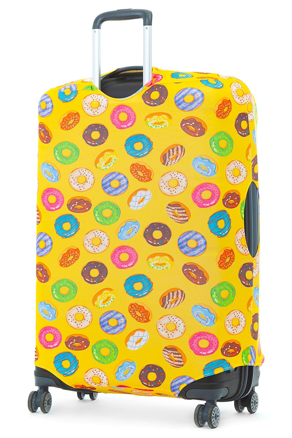 ECO Желтый Пончик XL Чехол для чемодана большой Fancy Armor ECO - Вид №1