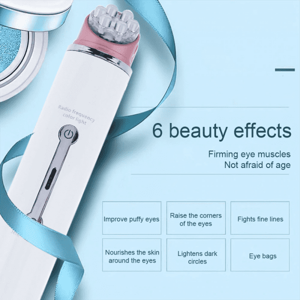 38687 Микротоковый массажер для лица с технологиями EMS, RF, LED для лифтинга, омоложения и подтяжки лица Beauty Star  - Вид №1