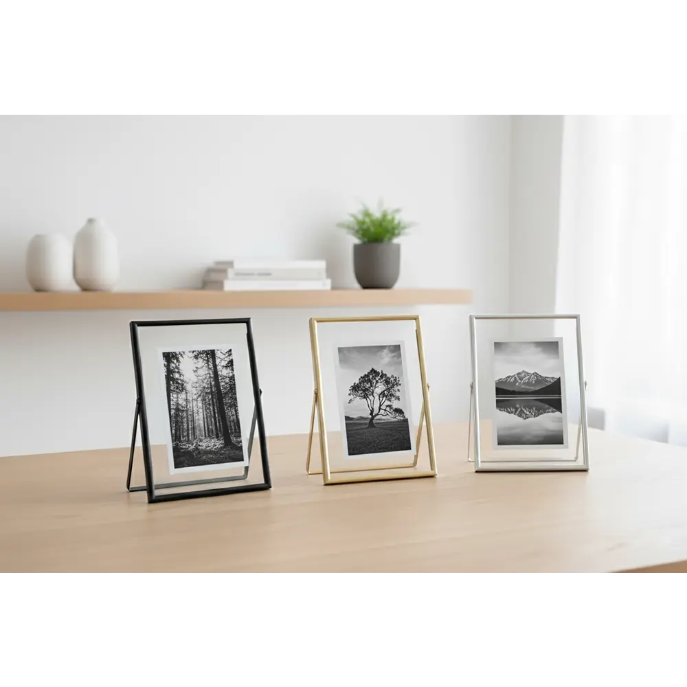 Рамка без паспарту Мирам 10x15 см цвет серебряный STLM-2102083 - Вид №3