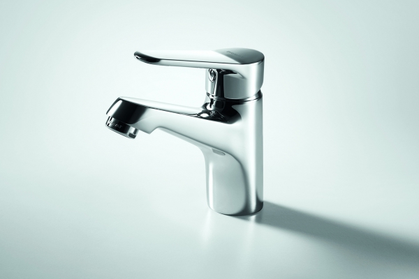 Смеситель для ванной комнаты на раковину низкий ECO F1111147C bravat - Вид №1