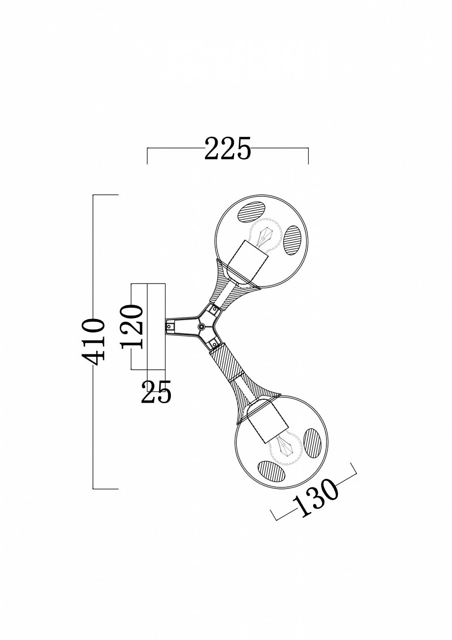 Бра настенное белое Amy FR5105WL-02W FREYA MODERN 00-3957437 Белый - Вид №1