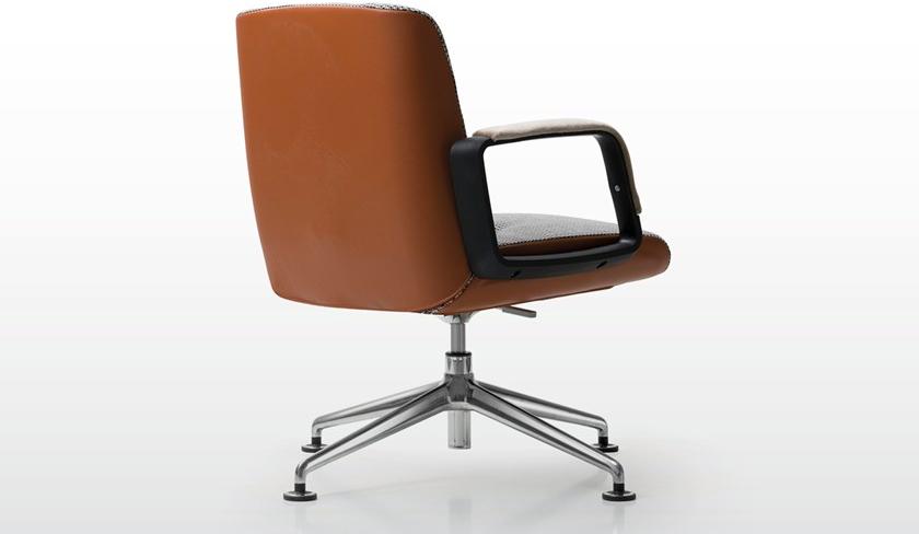 Quinti Sedute Стул для руководителя из ткани с 4 спицами Charles sun-id-1410363 - Вид №3